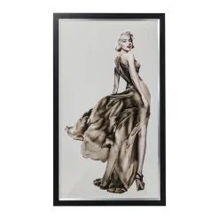 Muurdecoratie 172x100cm - Kare Design Marilyn