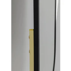 Muurspiegel zwart met goud - Kare Design Alice