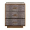 Nachtkastje slangenleer met goud - Richmond Interiors Classio