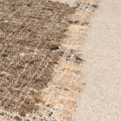 Natuurlijk vloerkleed beige - Dutchbone Briton