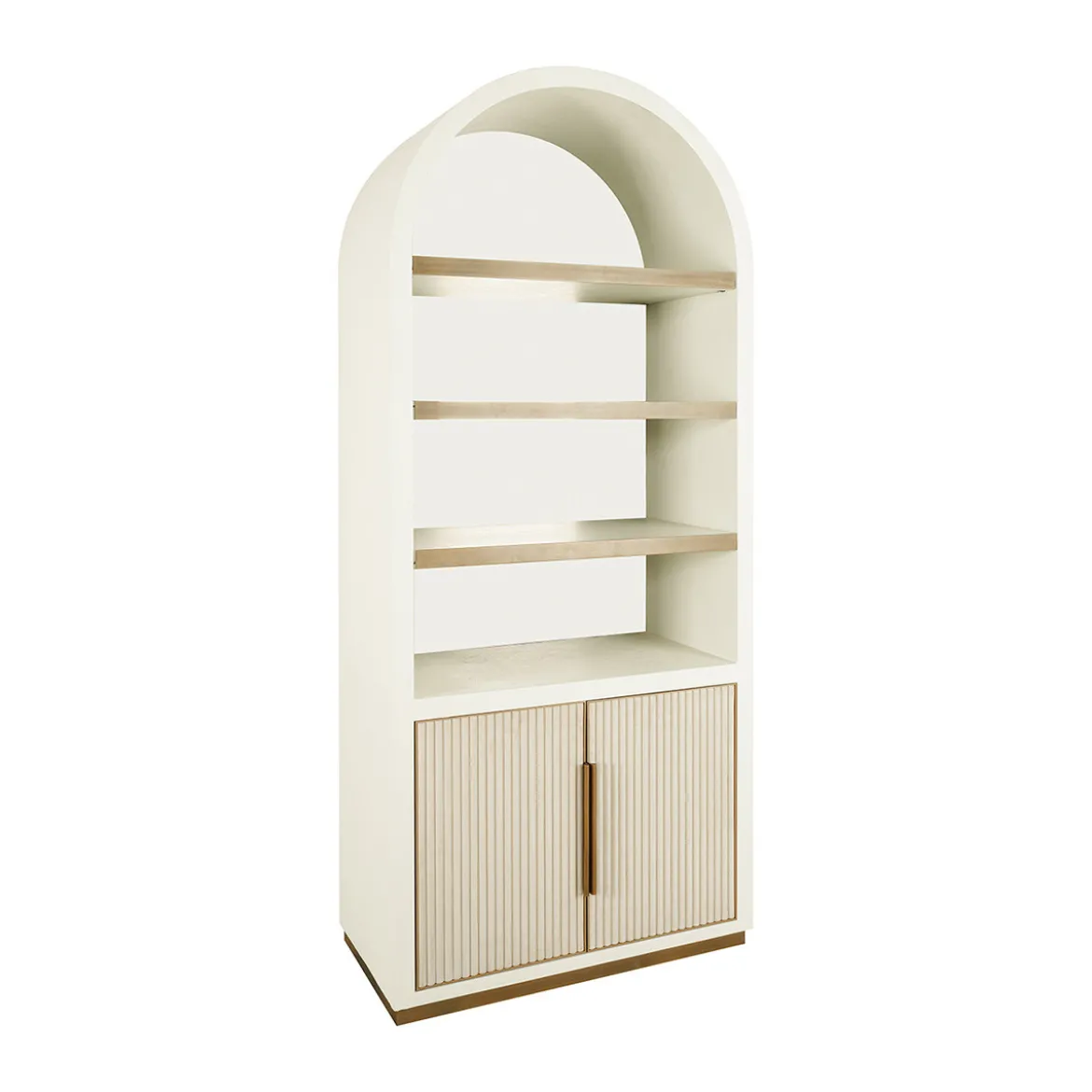 Open boogkast beige goud - Richmond Interiors Tivoli