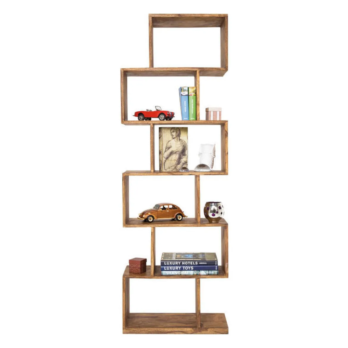 Open kast van hout Zig Zag - Kare Design Authentico Zick Zack