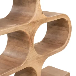 Open kast van mango hout hoog - By-Boo Esu