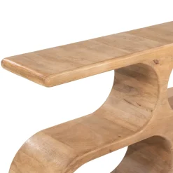 Open kast van mango hout laag - By-Boo Esu