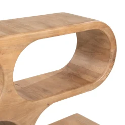 Open kast van mango hout laag - By-Boo Esu