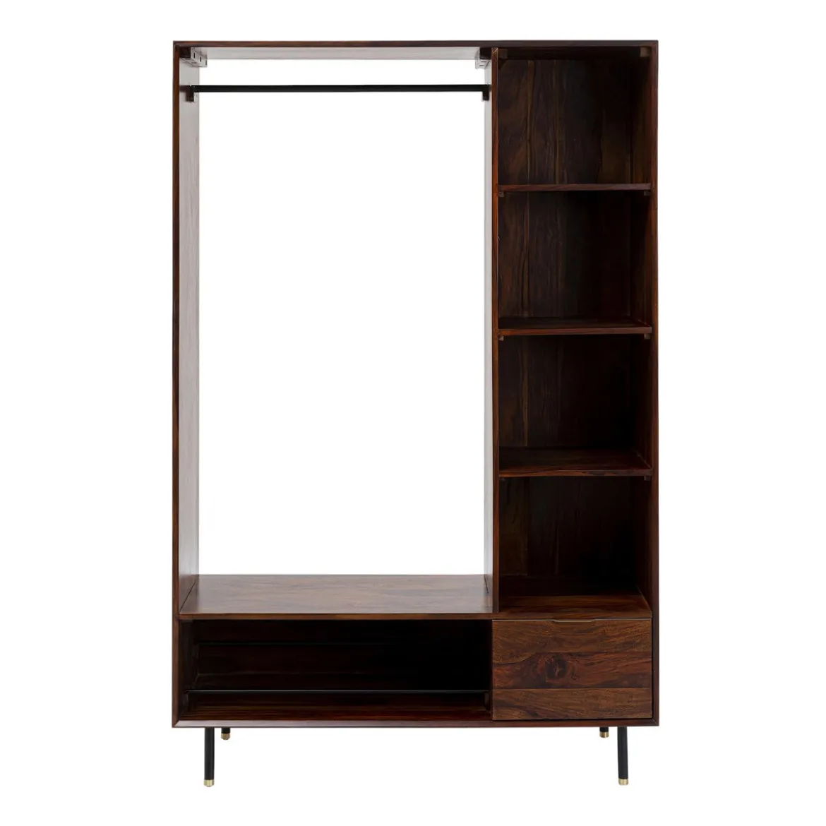 Open kledingkast van sheesham - Kare Design Ravello