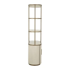 Open wandkast beige goud - Richmond Interiors Tivoli