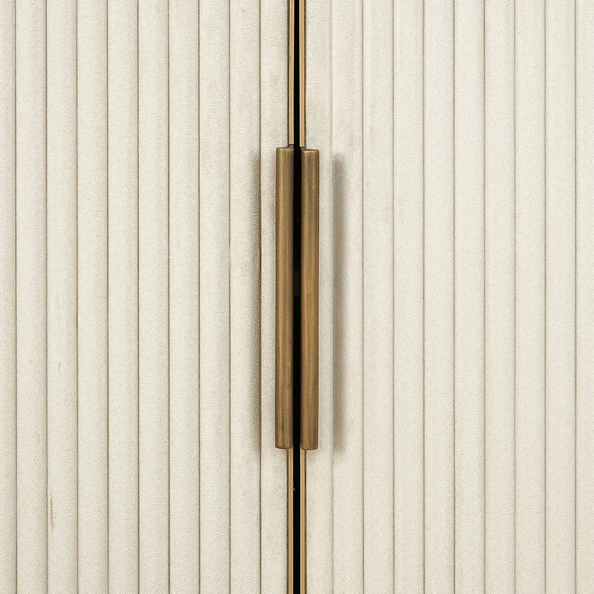 Open wandkast beige goud - Richmond Interiors Tivoli