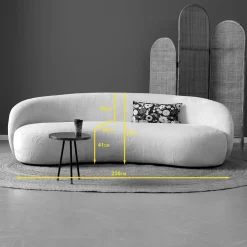 Organische bank 3 zits samenstellen - PEPP Interiors Bean