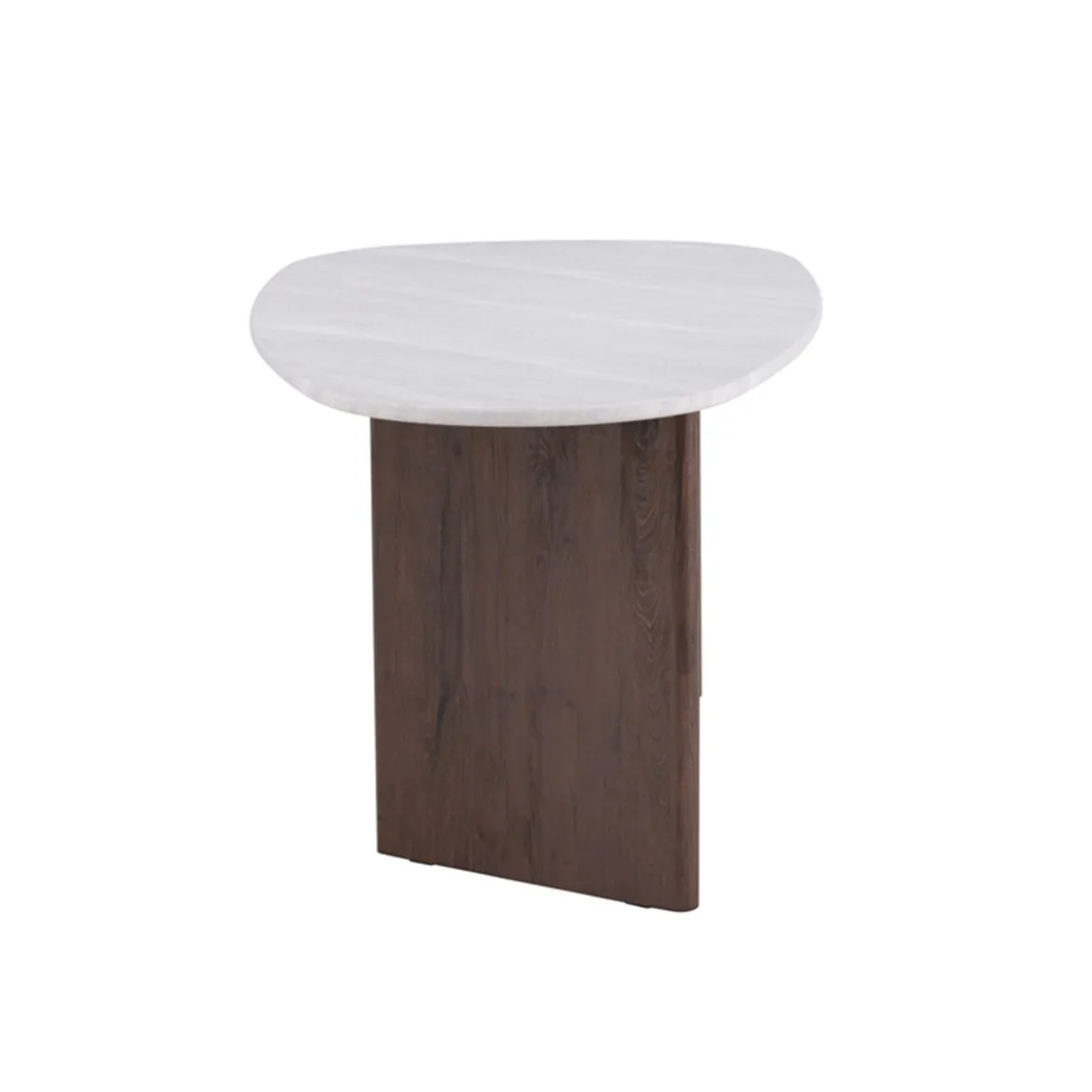 Organische eettafel klein bruin - Lavis Gronvik
