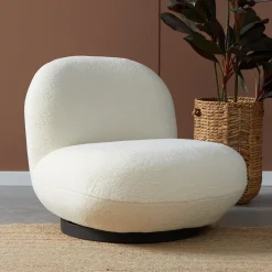 Organische fauteuil kiezel - Bodio Maan
