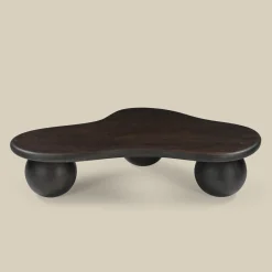 Organische salontafel hout met polpoten - Bodio Zola