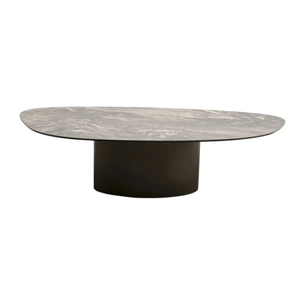 Organische salontafel keramiek - Kare Design Paso