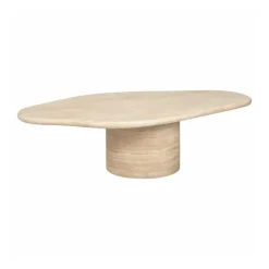 Organische salontafel travertin beige - Richmond Interiors Fictus