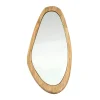 Organische spiegel hout - By-Boo Laban Small