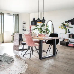 Organische spiegel hout - By-Boo Plecto
