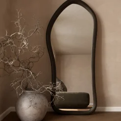 Organische spiegel houten frame - Bodio Meravi