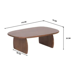 Organisch gevormde salontafel - Bodio Sento