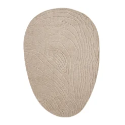 Organisch vloerkleed - By-Boo Pebble