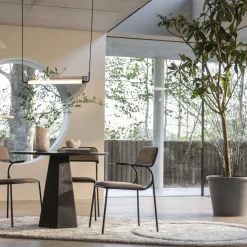 Ovaal vloerkleed beige - Zuiver Spark