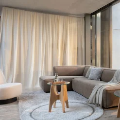 Ovaal vloerkleed beige - Zuiver Spark
