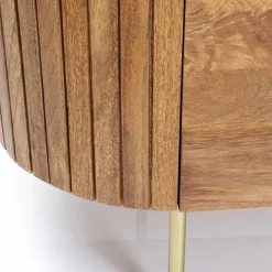 Ovale buffetkast mangohout - Kare Design Grace
