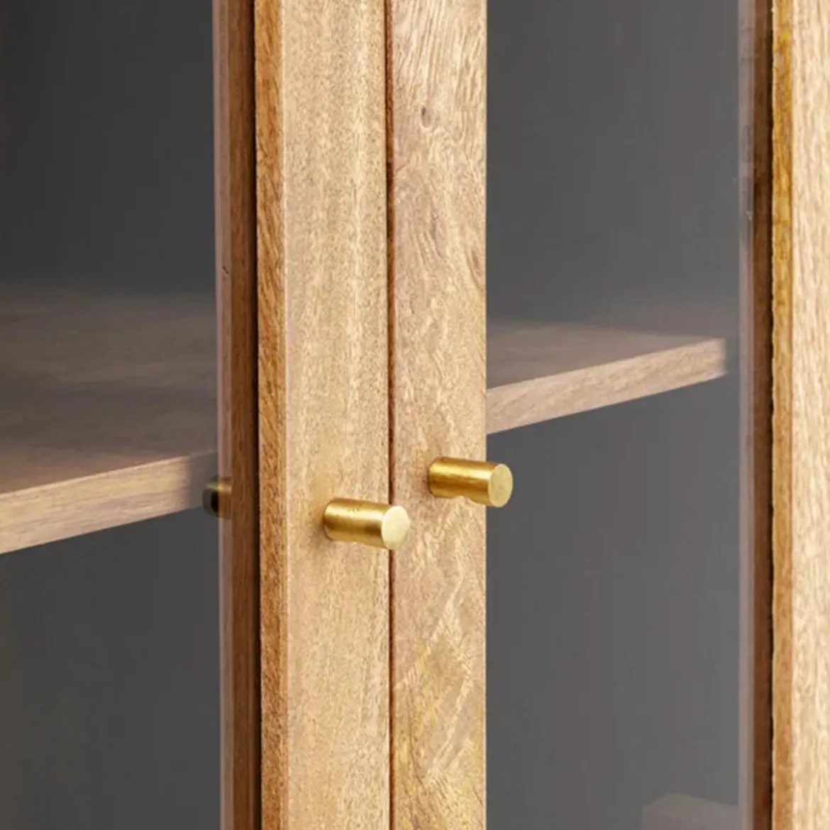 Ovale buffetkast mangohout - Kare Design Grace