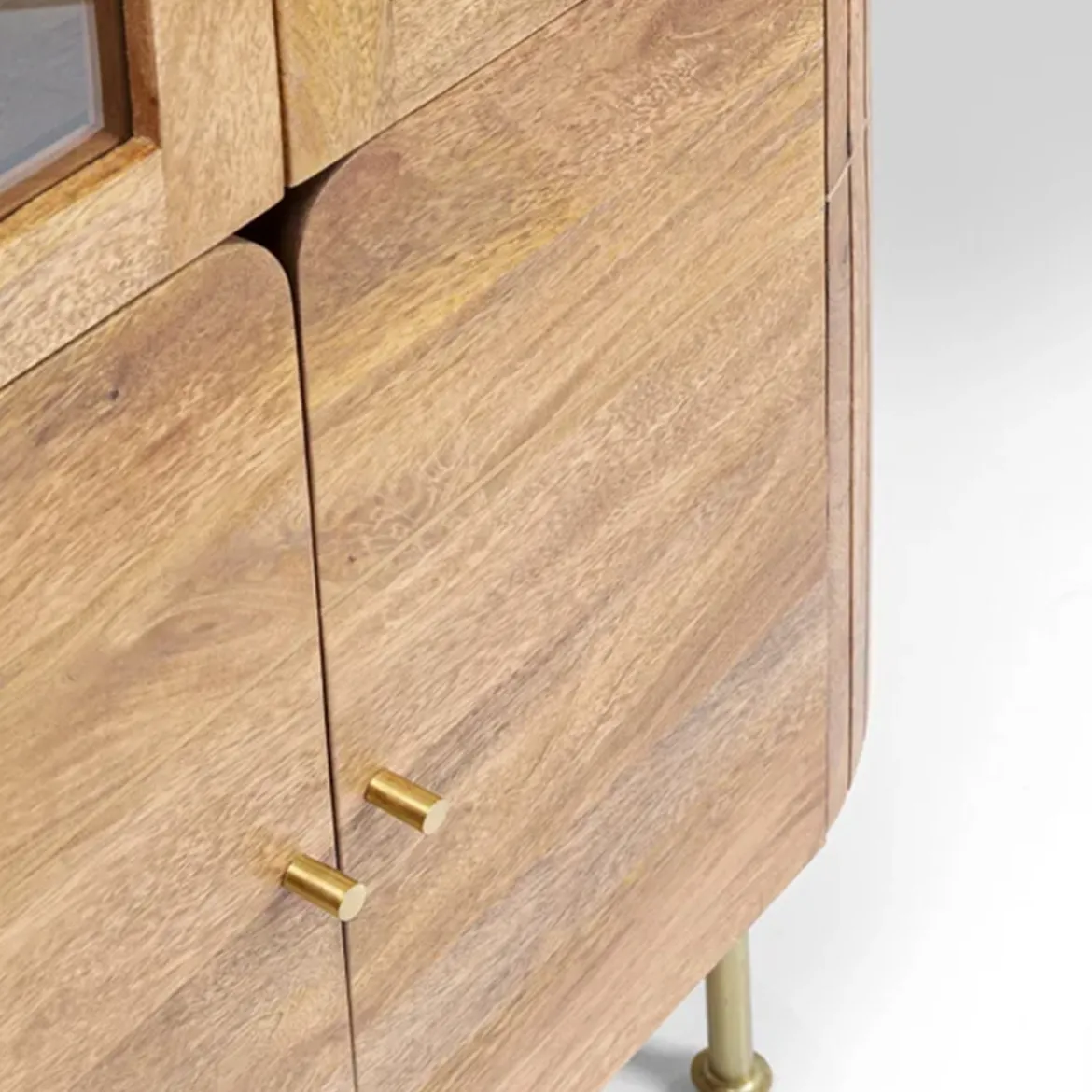 Ovale buffetkast mangohout - Kare Design Grace