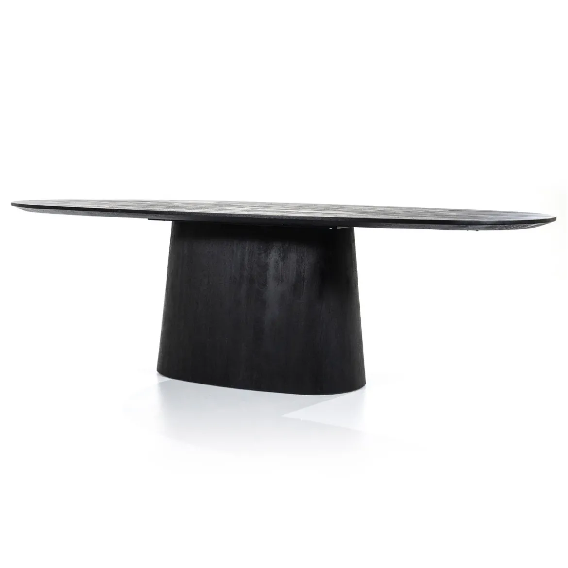 Ovale eettafel mangohout - Eleonora Aron