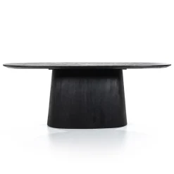 Ovale eettafel mangohout - Eleonora Aron