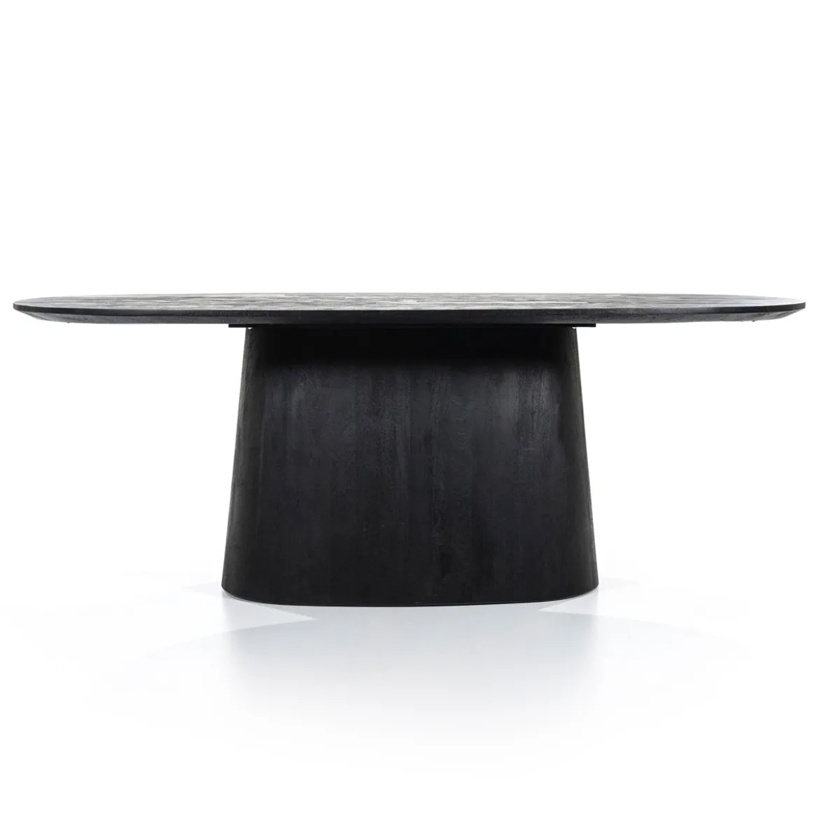 Ovale eettafel mangohout - Eleonora Aron