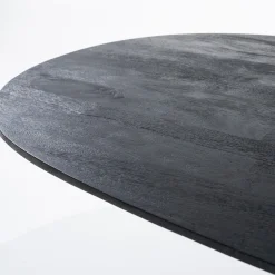 Ovale eettafel mangohout - Eleonora Aron