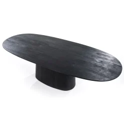 Ovale eettafel mangohout - Eleonora Aron