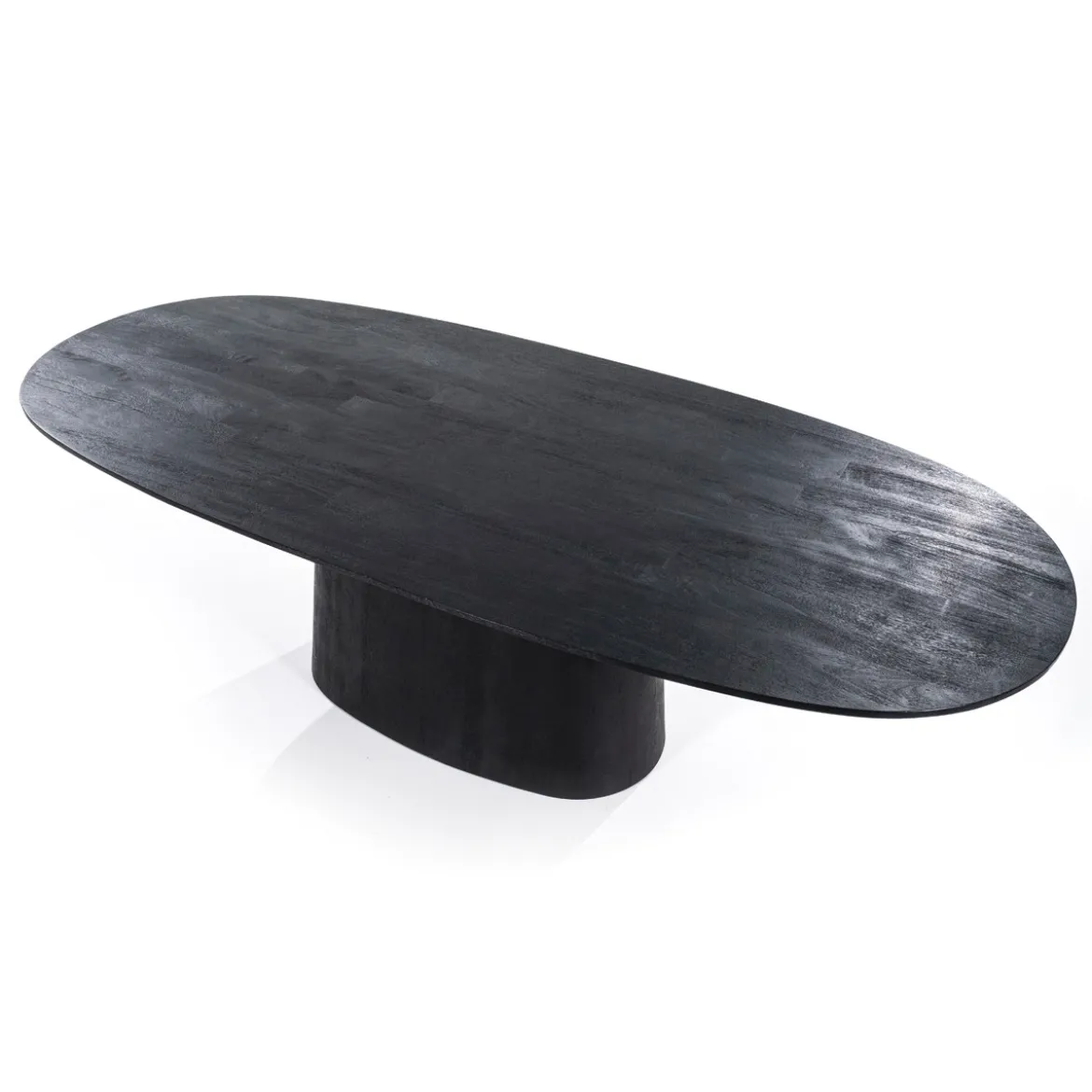 Ovale eettafel mangohout - Eleonora Aron