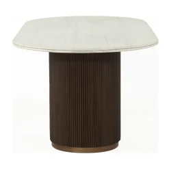 Ovale eettafel marmer - Richmond Interiors Mayfield