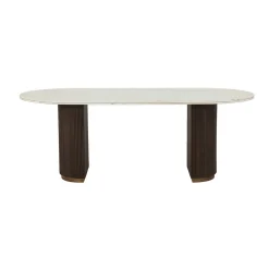 Ovale eettafel marmer - Richmond Interiors Mayfield