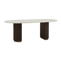 Ovale eettafel marmer - Richmond Interiors Mayfield