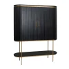 Ovale kast met messing - Tower Living Rivello