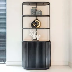 Ovale kast met open vakken - Richmond Interiors Hampton