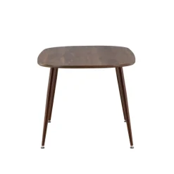 Ovale minimalistische houten eettafel - Lavis Sanford