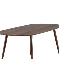 Ovale minimalistische houten eettafel - Lavis Sanford