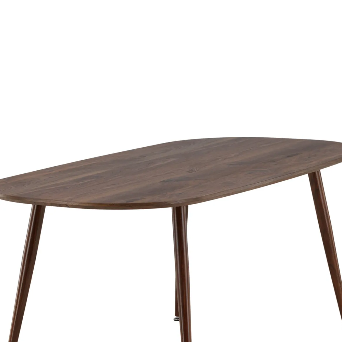 Ovale minimalistische houten eettafel - Lavis Sanford
