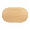 Ovale salontafel eiken met ribbels - Richmond Interiors Belfort