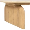 Ovale salontafel travertin - Eleonora Lova
