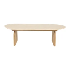 Ovale salontafel travertin - Eleonora Lova
