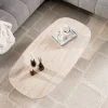 Ovale salontafel travertin - Giani Centro
