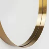 Ovale spiegel met messing rand - Kare Design Hipster