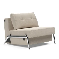 1-persoons slaapbank 90 - Innovation Living Cubed 90 Aluminium