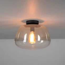 Plafondlamp gecoat glas - Santa Pulse Shaded