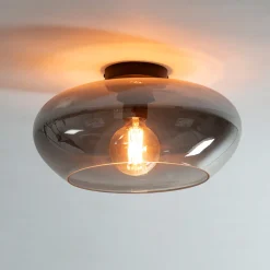 Plafondlamp gekleurd glas - Santa Elevate